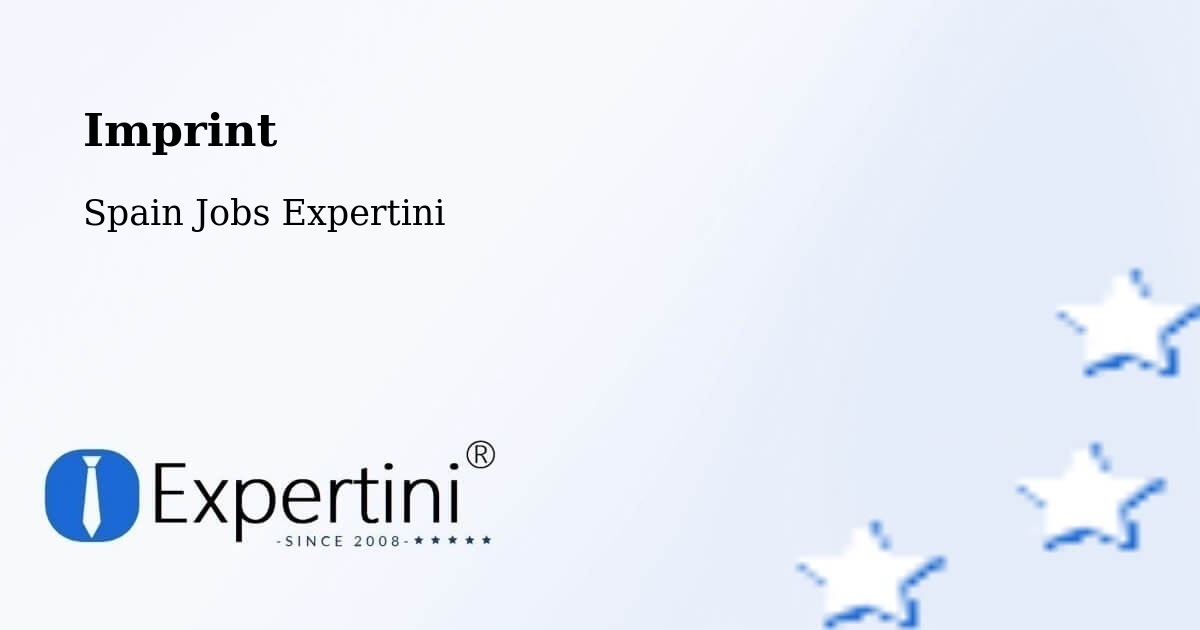 Imprint – Martos - Spain Jobs Expertini